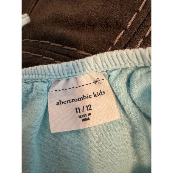 Abercrombie Girls Teal Romper Size 11/12 - Picture 3 of 3
